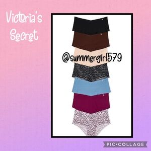 NWT Victoria's Secret Seamless Cheeky Panties 7 pack